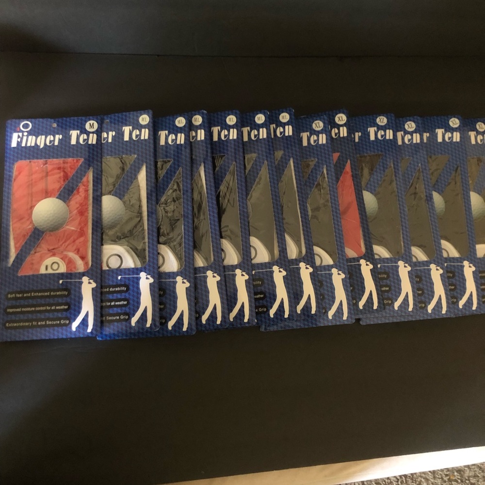 FINGER TEN GOLF GLOVES